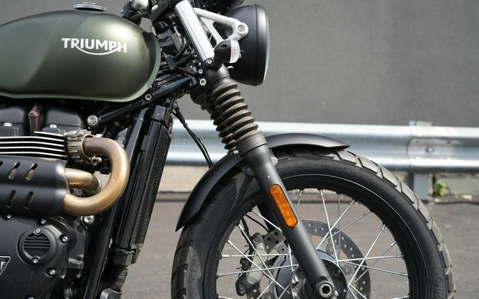2023 Triumph Scrambler 900 Matte Khaki Green