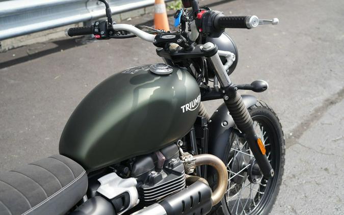 2023 Triumph Scrambler 900 Matte Khaki Green