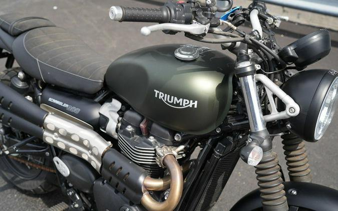 2023 Triumph Scrambler 900 Matte Khaki Green
