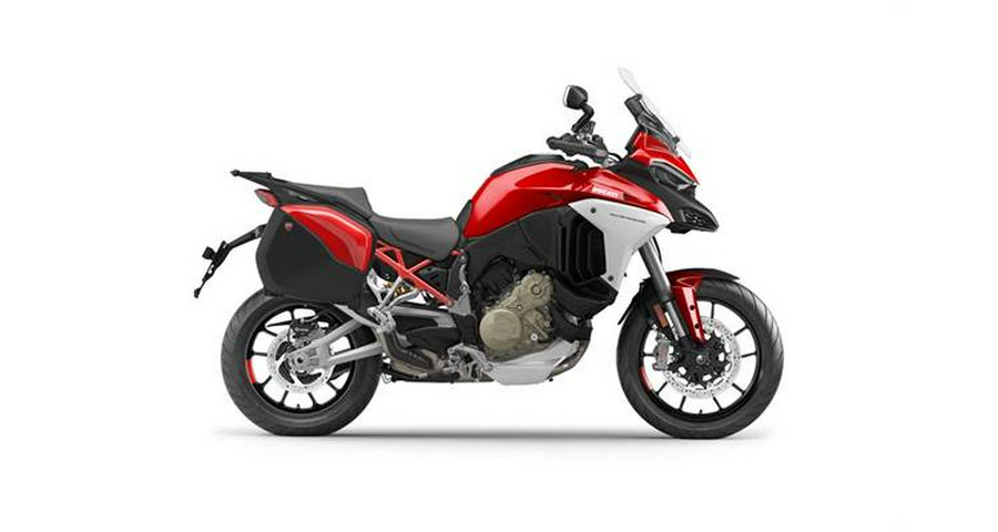 2022 Ducati Multistrada V4S Travel & Radar - Red/Alloy Wheels