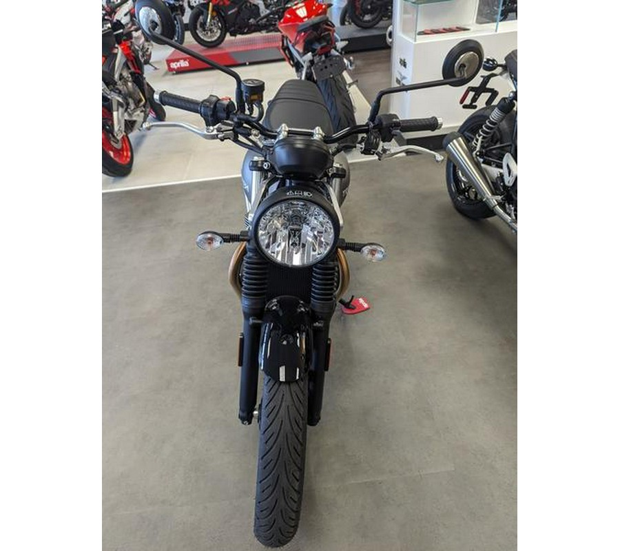 2023 Triumph Speed Twin 900 Matte Silver Ice