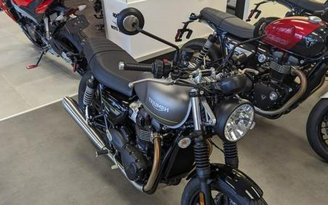 2023 Triumph Speed Twin 900 Matte Silver Ice