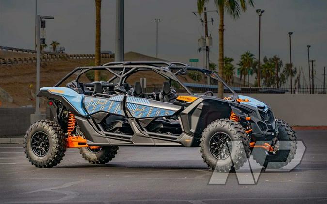 2026 Can-Am Maverick X3 MAX DS Turbo Scandi Blue & Orange Crush