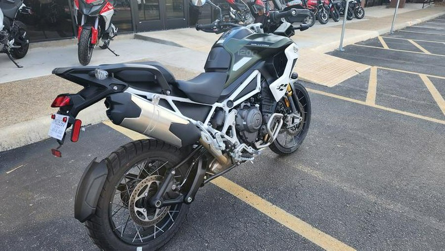 2023 Triumph Tiger 1200 Rally Pro Matte Khaki Green