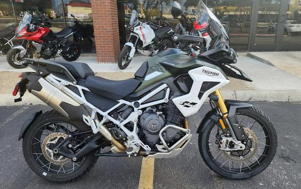 2023 Triumph Tiger 1200 Rally Pro Matte Khaki Green