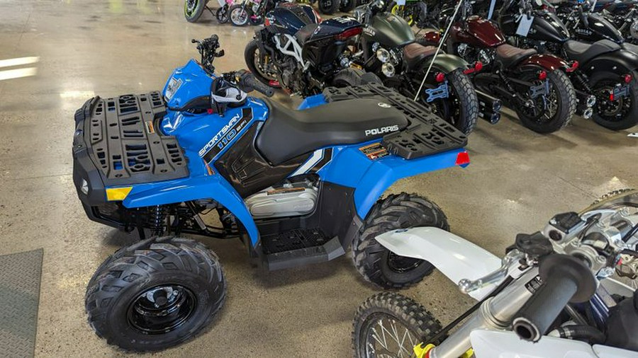 New 2024 POLARIS SPORTSMAN 110 EFI VELOCITY BLUE