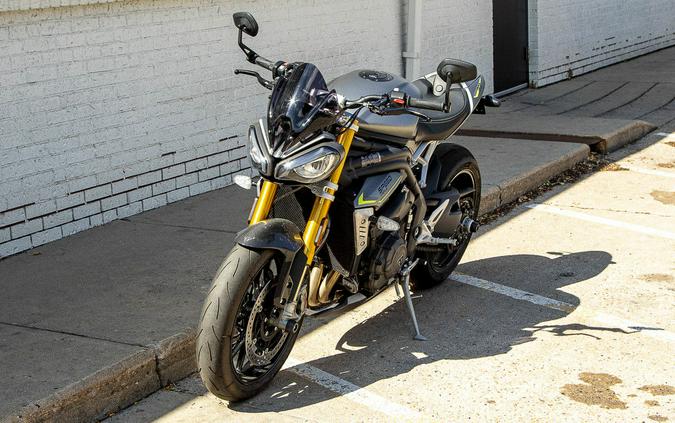 2022 Triumph Speed Triple 1200 RS Matte Silver Ice