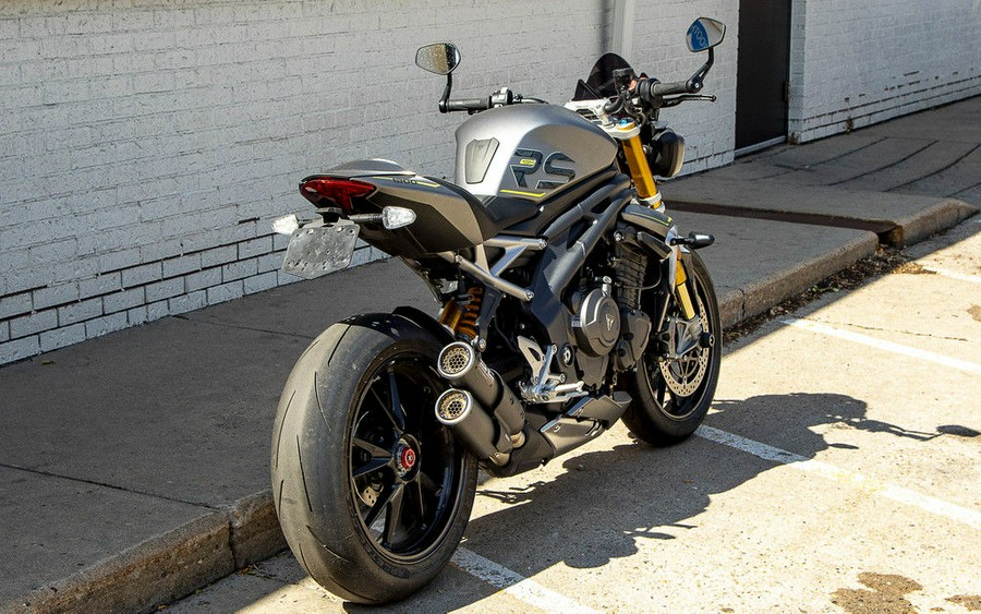 2022 Triumph Speed Triple 1200 RS Matte Silver Ice