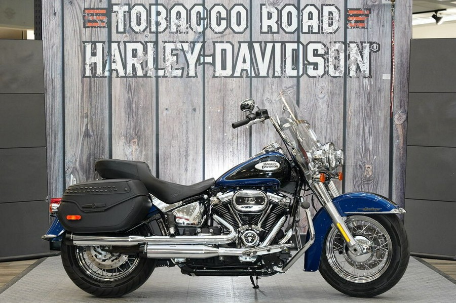 Used 2022 Harley-Davidson Heritage Classic 114 Cruiser FLHCS Motorcycle For Sale In Raleigh, North Carolina