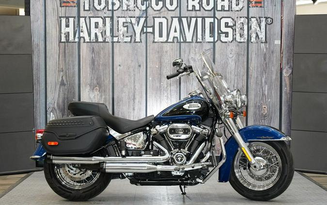 Used 2022 Harley-Davidson Heritage Classic 114 Cruiser FLHCS Motorcycle For Sale In Raleigh, North Carolina