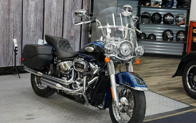 Used 2022 Harley-Davidson Heritage Classic 114 Cruiser FLHCS Motorcycle For Sale In Raleigh, North Carolina