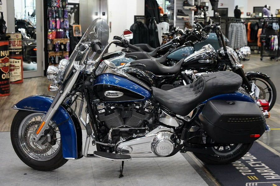 Used 2022 Harley-Davidson Heritage Classic 114 Cruiser FLHCS Motorcycle For Sale In Raleigh, North Carolina