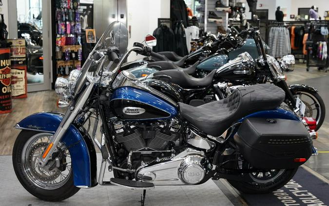 Used 2022 Harley-Davidson Heritage Classic 114 Cruiser FLHCS Motorcycle For Sale In Raleigh, North Carolina