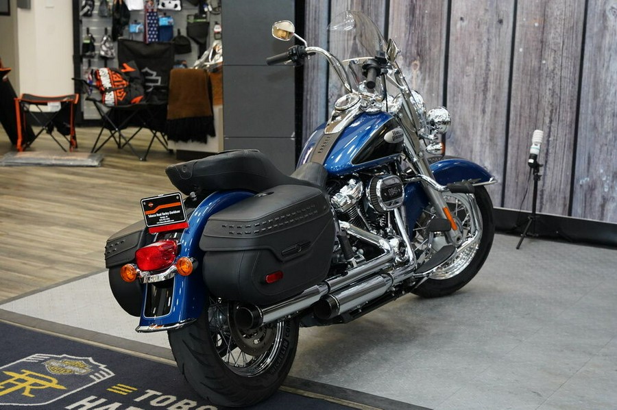 Used 2022 Harley-Davidson Heritage Classic 114 Cruiser FLHCS Motorcycle For Sale In Raleigh, North Carolina