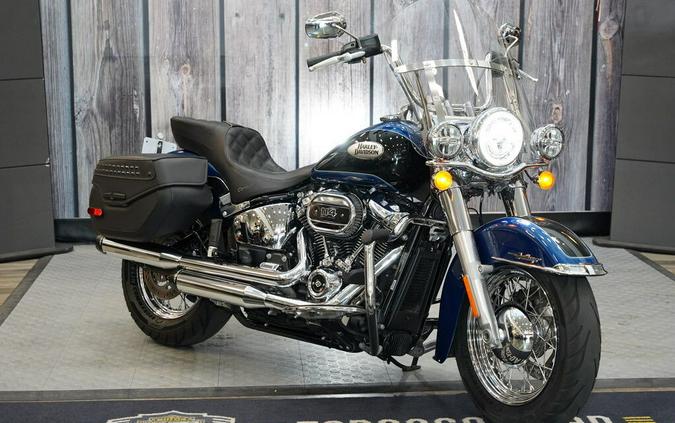Used 2022 Harley-Davidson Heritage Classic 114 Cruiser FLHCS Motorcycle For Sale In Raleigh, North Carolina