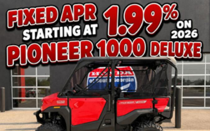 2026 Honda Pioneer 1000-5 Deluxe