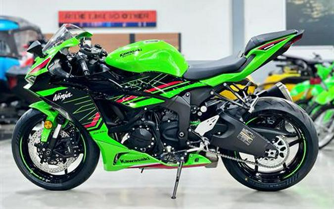 2024 Kawasaki Ninja ZX-6R KRT Edition