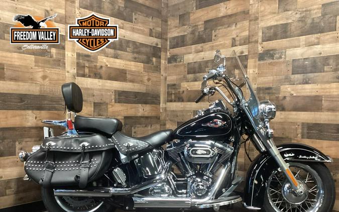 2014 Harley-Davidson Heritage Softail Classic Vivid Black FLSTC