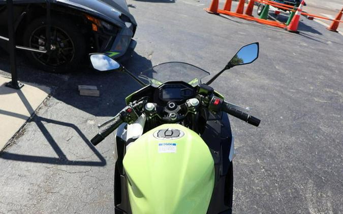 2026 Kawasaki Ninja 500 ABS Metallic Yellowish Green/Ebony SE ABS