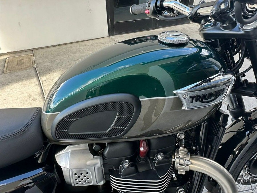 2024 Triumph Bonneville T100 Competition Green/Ironstone