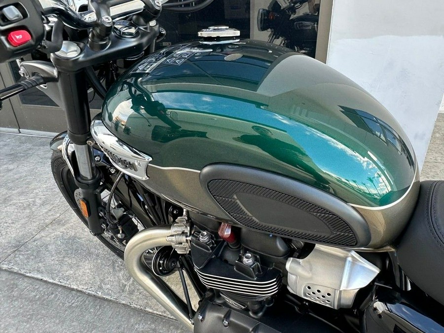 2024 Triumph Bonneville T100 Competition Green/Ironstone