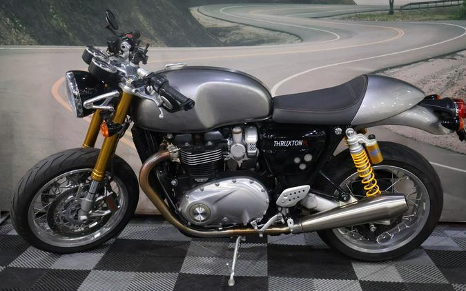 2019 Triumph Thruxton 1200 R Silver Ice