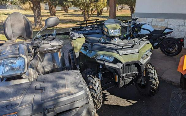 New 2024 POLARIS SPORTSMAN 450 HO EPS SAGE GREEN