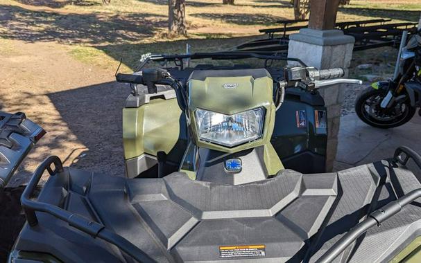 New 2024 POLARIS SPORTSMAN 450 HO EPS SAGE GREEN