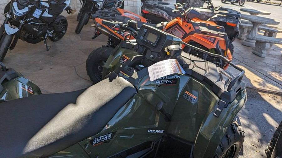 New 2024 POLARIS SPORTSMAN 450 HO EPS SAGE GREEN