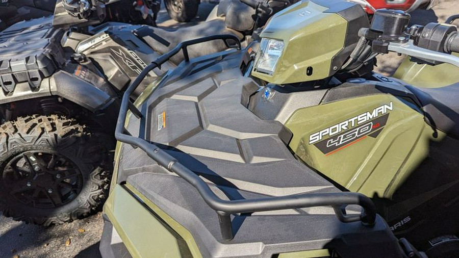 New 2024 POLARIS SPORTSMAN 450 HO EPS SAGE GREEN