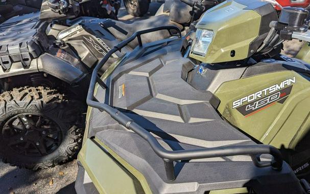 New 2024 POLARIS SPORTSMAN 450 HO EPS SAGE GREEN