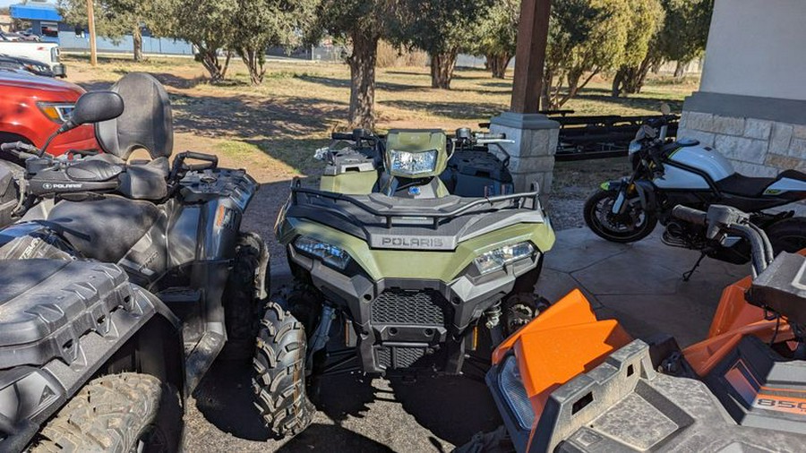 New 2024 POLARIS SPORTSMAN 450 HO EPS SAGE GREEN