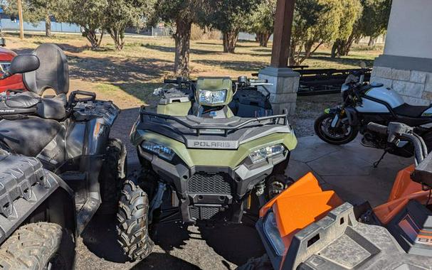 New 2024 POLARIS SPORTSMAN 450 HO EPS SAGE GREEN