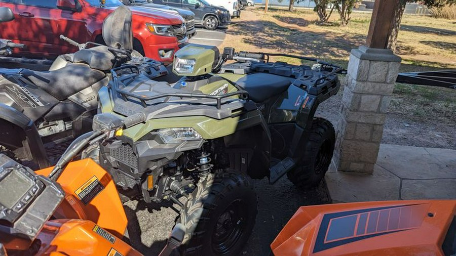 New 2024 POLARIS SPORTSMAN 450 HO EPS SAGE GREEN