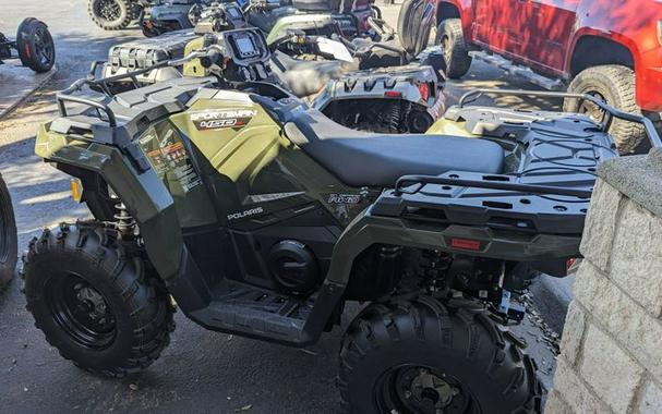 New 2024 POLARIS SPORTSMAN 450 HO EPS SAGE GREEN