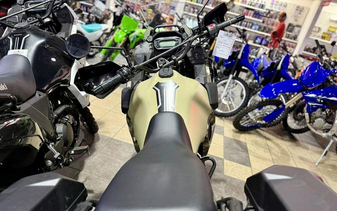 2026 Kawasaki KLR®650 Adventure ABS Cypher Camo Beige