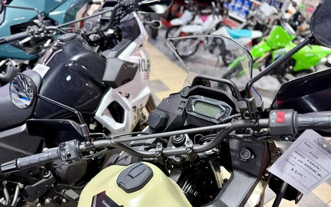 2026 Kawasaki KLR®650 Adventure ABS Cypher Camo Beige