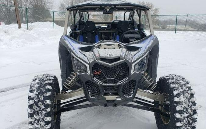 2024 Can-Am® Maverick X3 MAX X rs Turbo RR with Smart-Shox Dazzling Blue & Carbon Black