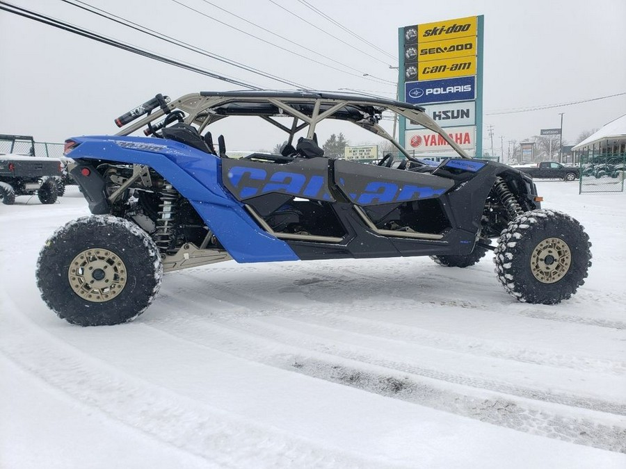 2024 Can-Am® Maverick X3 MAX X rs Turbo RR with Smart-Shox Dazzling Blue & Carbon Black