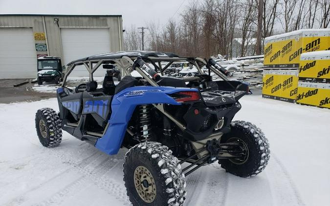 2024 Can-Am® Maverick X3 MAX X rs Turbo RR with Smart-Shox Dazzling Blue & Carbon Black