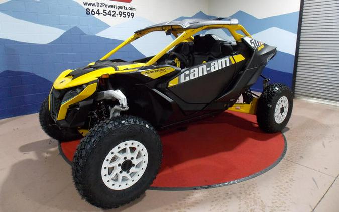 2024 Can-Am® Maverick R X RS Carbon Black & Neo Yellow