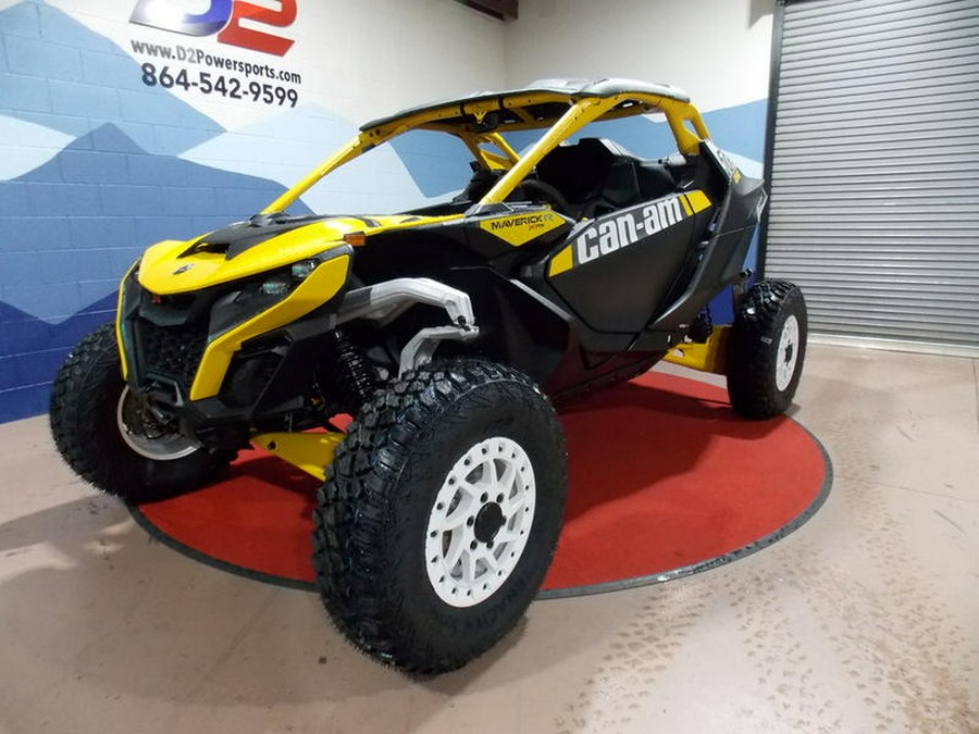 2024 Can-Am® Maverick R X RS Carbon Black & Neo Yellow