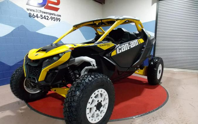 2024 Can-Am® Maverick R X RS Carbon Black & Neo Yellow