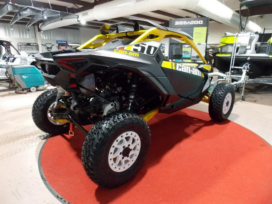 2024 Can-Am® Maverick R X RS Carbon Black & Neo Yellow