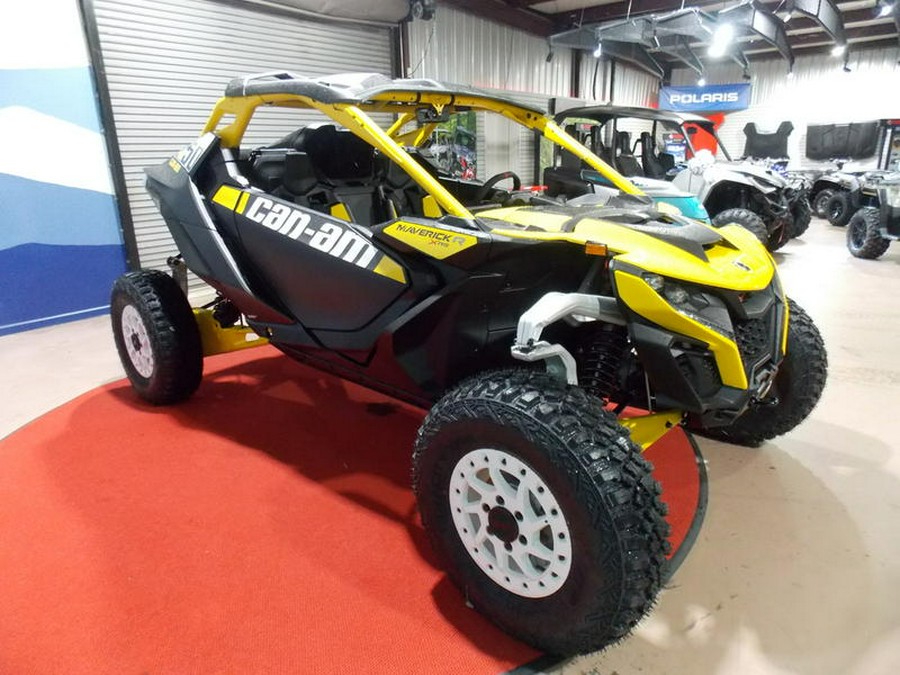 2024 Can-Am® Maverick R X RS Carbon Black & Neo Yellow