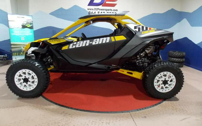 2024 Can-Am® Maverick R X RS Carbon Black & Neo Yellow