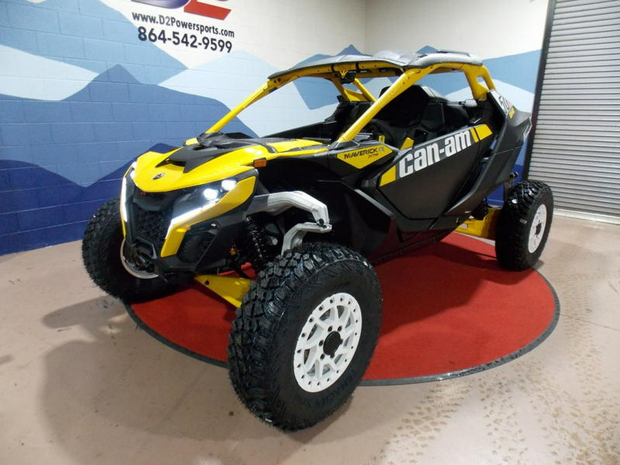 2024 Can-Am® Maverick R X RS Carbon Black & Neo Yellow