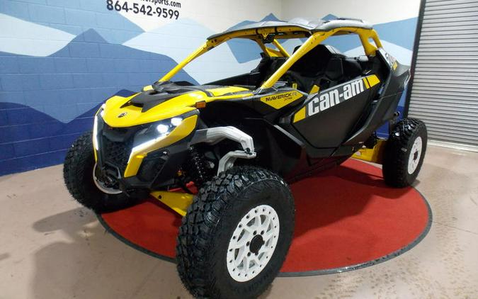 2024 Can-Am® Maverick R X RS Carbon Black & Neo Yellow