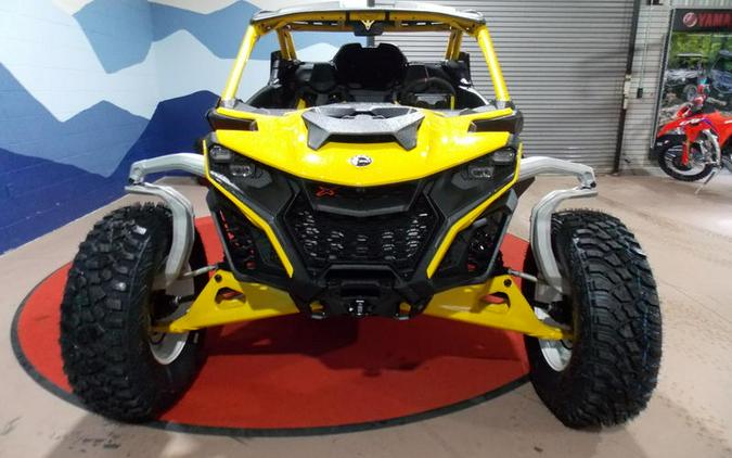 2024 Can-Am® Maverick R X RS Carbon Black & Neo Yellow