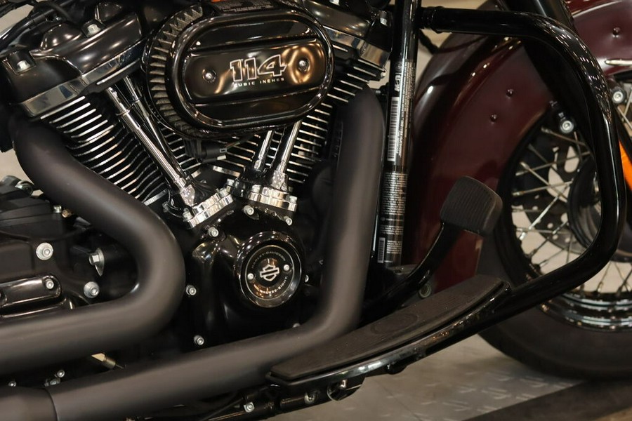 Used 2018 Harley-Davidson Heritage Softail Classic 114 FLHCS Motorcycle For Sale In Raleigh, North Carolina